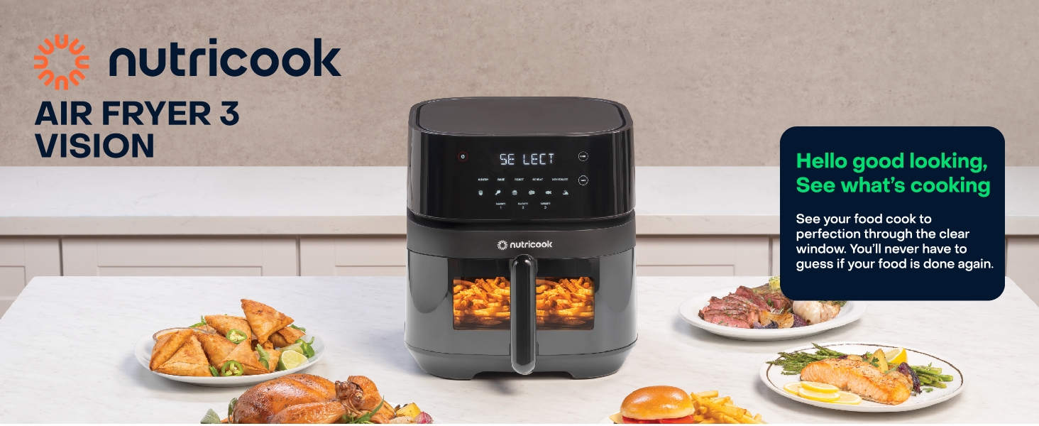 Nutricook 5.7L Digital Air Fryer - NC-AF357V