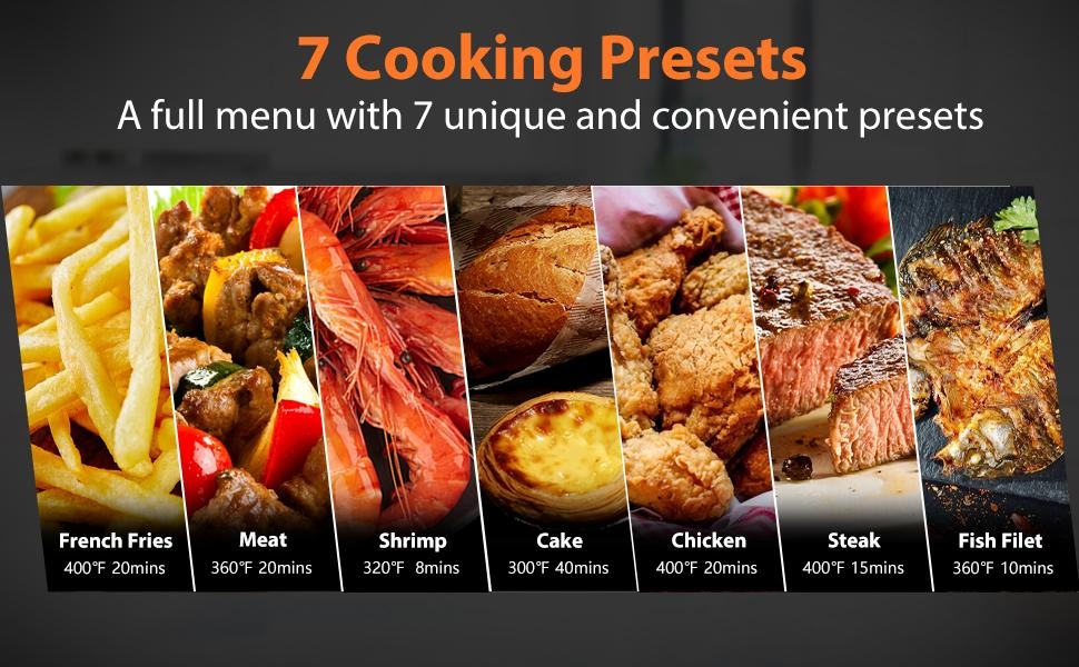 Crownful 4.5L Digital Air Fryer - ‎SB-122