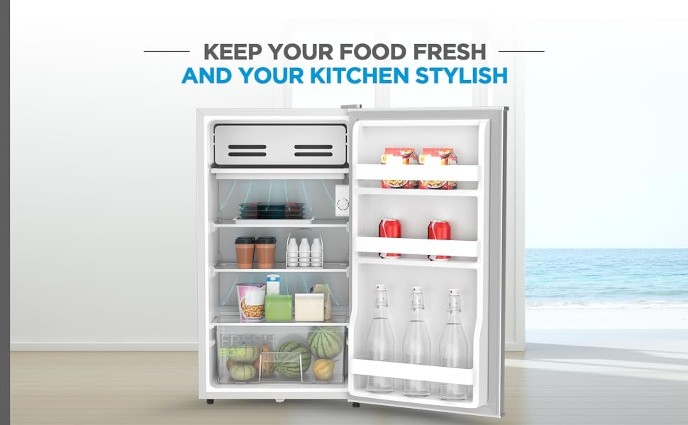 Midea 120L Single Door Refrigerator - MDRD133FGE