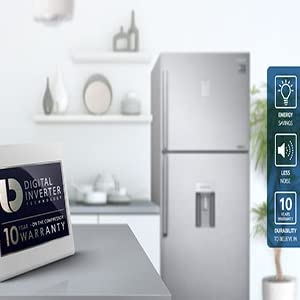 Samsung 720L Top Mount Refrigerator - RT50K6357SL/AE