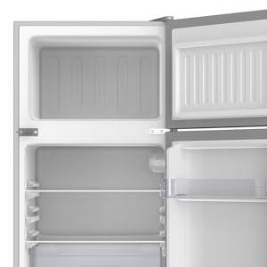 Nikai 135L Small Double Door Mini Refrigerator