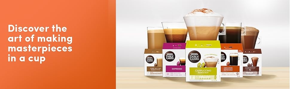 De'Longhi Dolce Gusto Single Serve Coffee Machine - EDG315.B