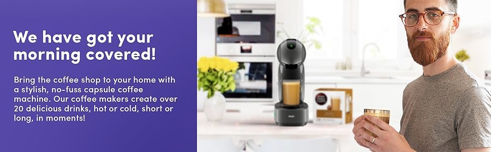 De’Longhi Dolce Gusto Single Serve Coffee Machine 